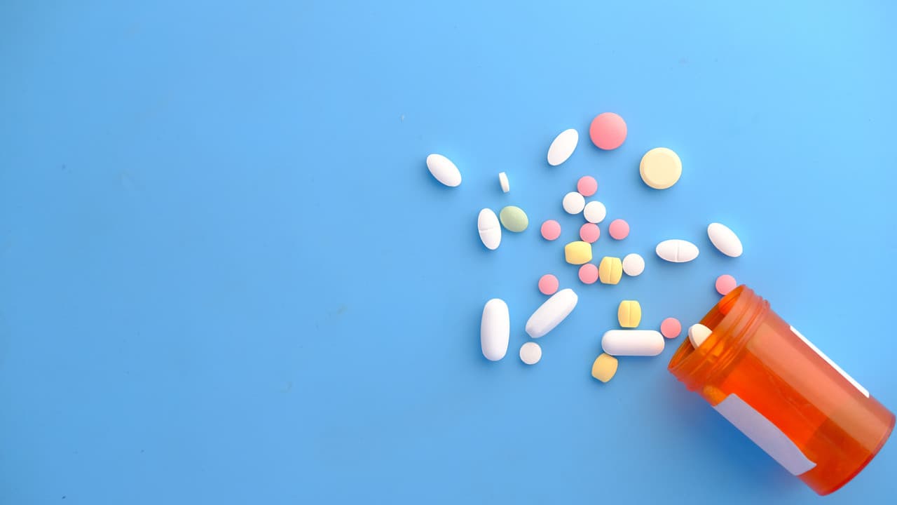 Pharmacy hero background